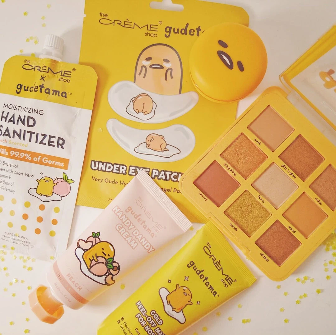 The Crème Shop X Sanrio Gudetama Moisturizing Hand Sanitizer - Peach Scented New Arrivals 2 The Crème Shop X Sanrio Gudetama Moisturizing Hand Sanitizer - Peach Scented New Arrivals