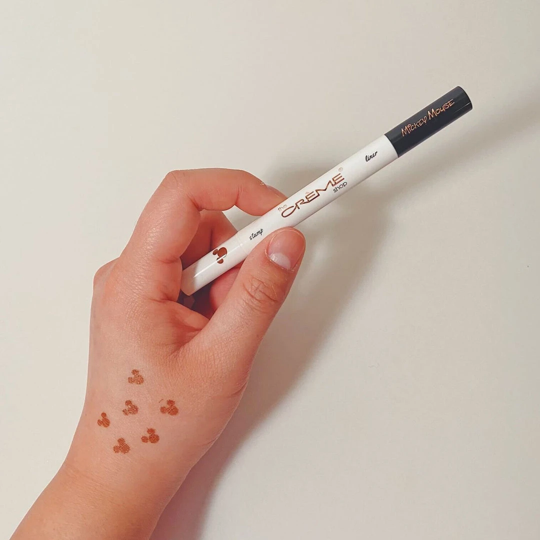 The Crème Shop X Disney New Arrivals The Crème Shop | Disney: Dual-Ended Eyeliner & Mickey Shaped Freckle Stamp (Brown) 4 The Crème Shop X Disney New Arrivals The Crème Shop | Disney: Dual-Ended Eyeliner & Mickey Shaped Freckle Stamp (Brown)