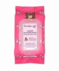 The Crème Shop New Arrivals Juicy Makeup Removing Wipes | Hydrating Watermelon (Bear)