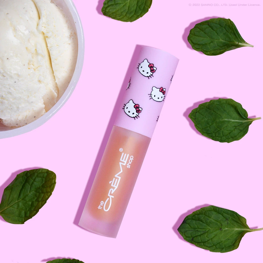 The Crème Shop X Sanrio The Crème Shop X Hello Kitty Kawaii Kiss Moisturizing Lip Oil - Vanilla Mint Flavored New Arrivals 1 The Crème Shop X Sanrio The Crème Shop X Hello Kitty Kawaii Kiss Moisturizing Lip Oil - Vanilla Mint Flavored New Arrivals