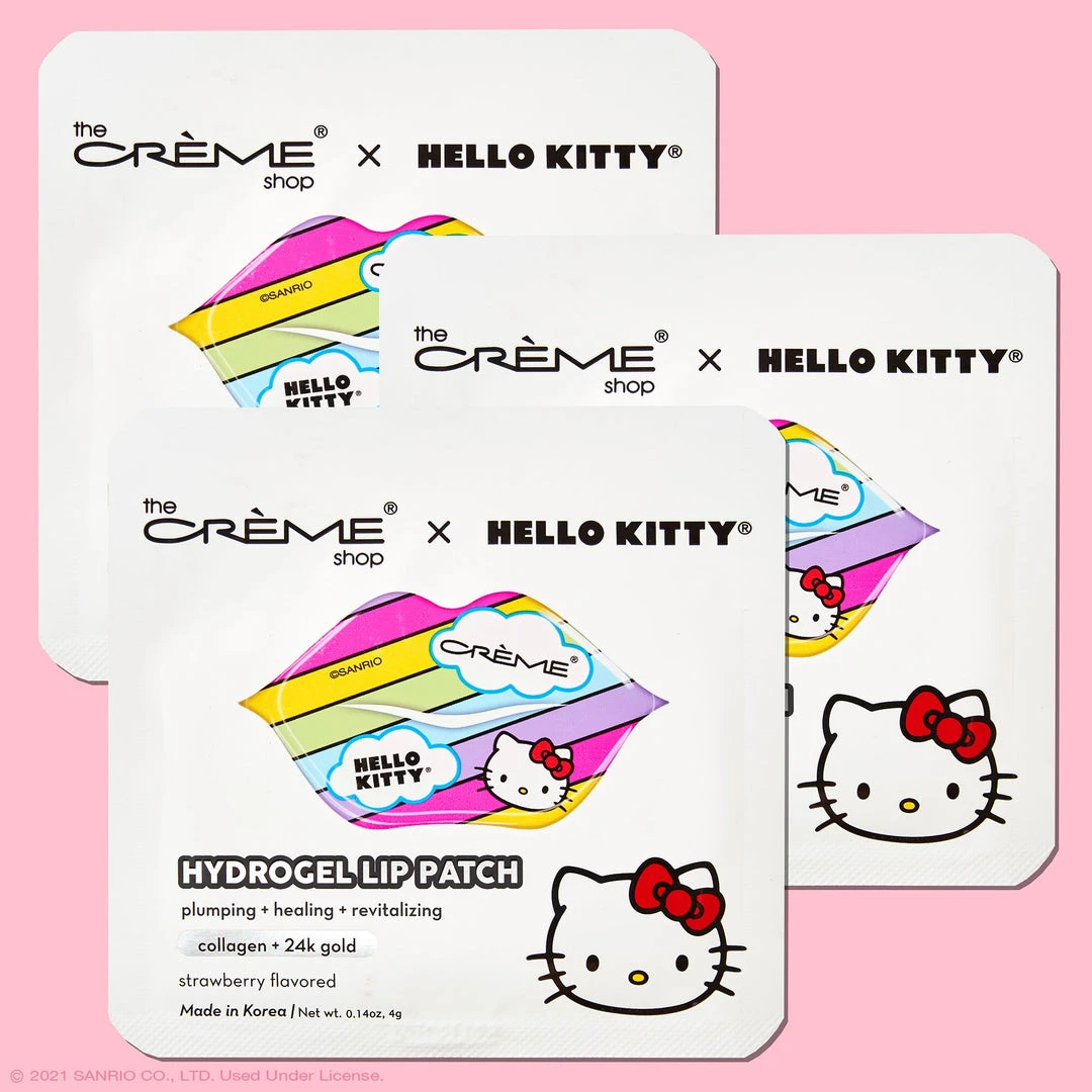 The Crème Shop X Sanrio Hello Kitty Hydrogel Lip Patch | Strawberry Flavored 5 The Crème Shop X Sanrio Hello Kitty Hydrogel Lip Patch | Strawberry Flavored