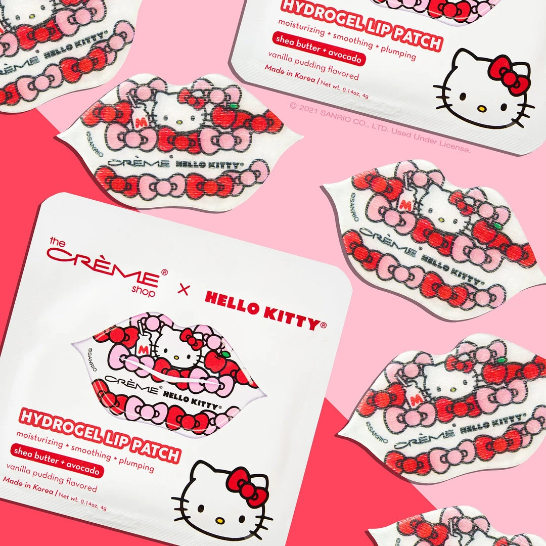 The Crème Shop X Sanrio Hello Kitty Hydrogel Lip Patch | Vanilla Pudding Flavored New Arrivals 4 The Crème Shop X Sanrio Hello Kitty Hydrogel Lip Patch | Vanilla Pudding Flavored New Arrivals