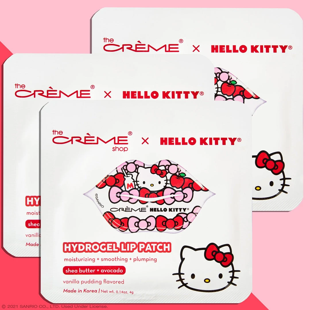 The Crème Shop X Sanrio Hello Kitty Hydrogel Lip Patch | Vanilla Pudding Flavored New Arrivals 5 The Crème Shop X Sanrio Hello Kitty Hydrogel Lip Patch | Vanilla Pudding Flavored New Arrivals