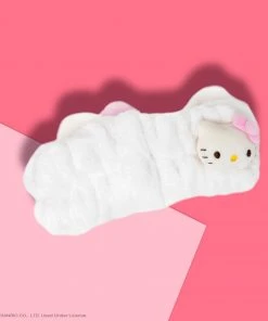 The Crème Shop X Sanrio Plush Spa Headband With Hello Kitty's Signature Bow (Pink) | Cruelty-Free & Vegan New Arrivals