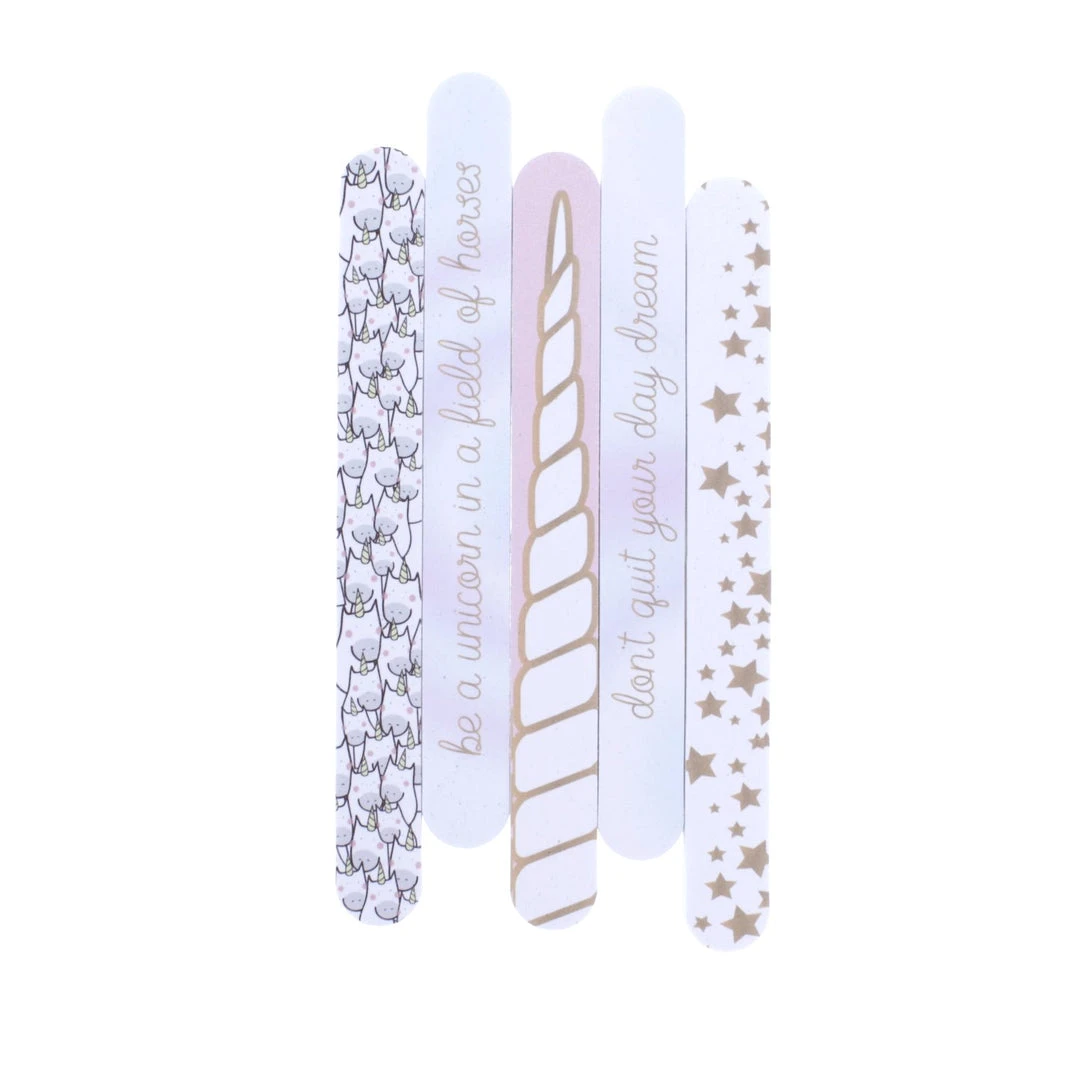 The Crème Shop The Magic'Cure - Set Of 5 Nail Files 1 The Crème Shop The Magic'Cure - Set Of 5 Nail Files