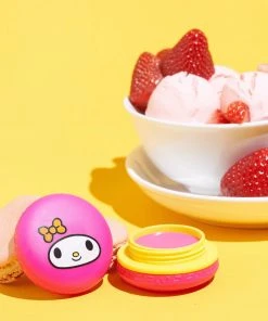 The Crème Shop X Sanrio Collabs My Melody Macaron Lip Balm - Strawberry Ice Cream
