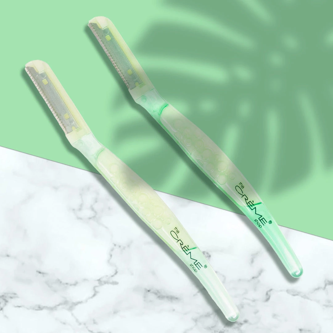 The Crème Shop Perfect Brow Classic Razors (Set Of 2) The Crème Shop Perfect Brow Classic Razors (Set Of 2)