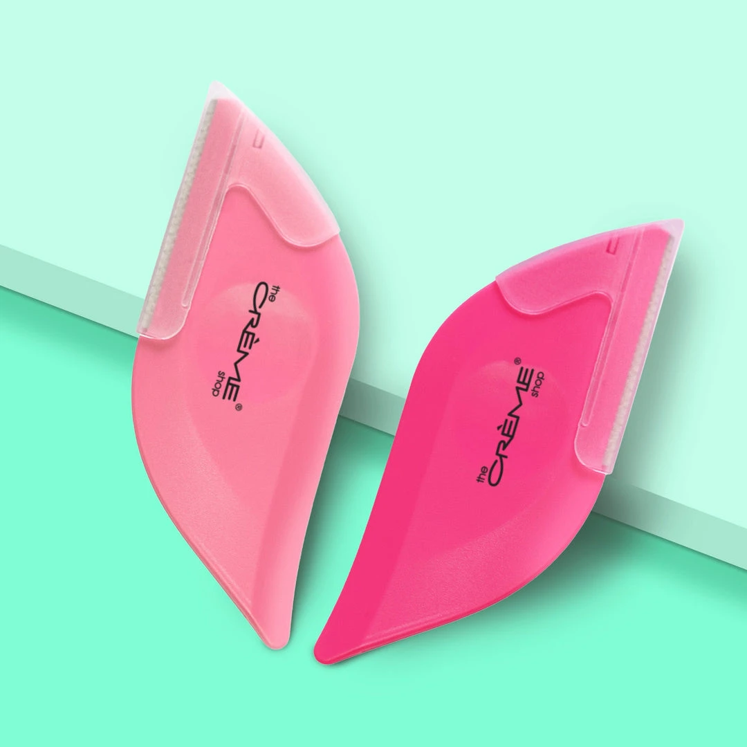 The Crème Shop Precision Grip Facial Hair Razors (Set Of 2) 1 The Crème Shop Precision Grip Facial Hair Razors (Set Of 2)