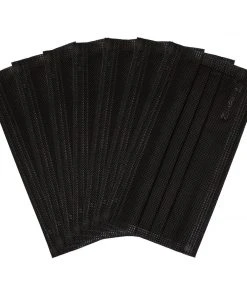 The Crème Shop 3-Ply Protective Face Mask - Black (Disposable) New Arrivals