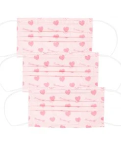 The Crème Shop 3-Ply Protective Face Mask - Heart's Content (Disposable) New Arrivals