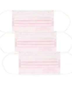 The Crème Shop New Arrivals 3-Ply Protective Face Mask - Pink (Disposable) 9 The Crème Shop New Arrivals 3-Ply Protective Face Mask - Pink (Disposable)