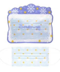 The Crème Shop 3-Ply Protective Face Mask - Snowfall (Disposable)