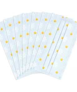The Crème Shop 3-Ply Protective Face Mask - Snowfall (Disposable) 9 The Crème Shop 3-Ply Protective Face Mask - Snowfall (Disposable)