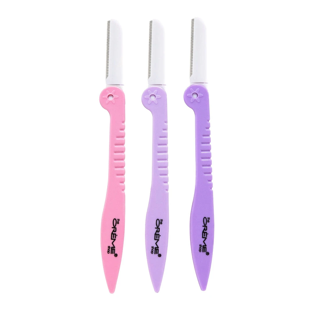 The Crème Shop Retractable Multipurpose Razors (Set Of 3) 2 The Crème Shop Retractable Multipurpose Razors (Set Of 3)
