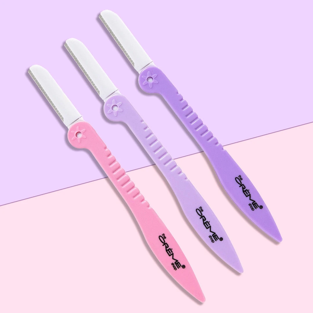 The Crème Shop Retractable Multipurpose Razors (Set Of 3) 1 The Crème Shop Retractable Multipurpose Razors (Set Of 3)