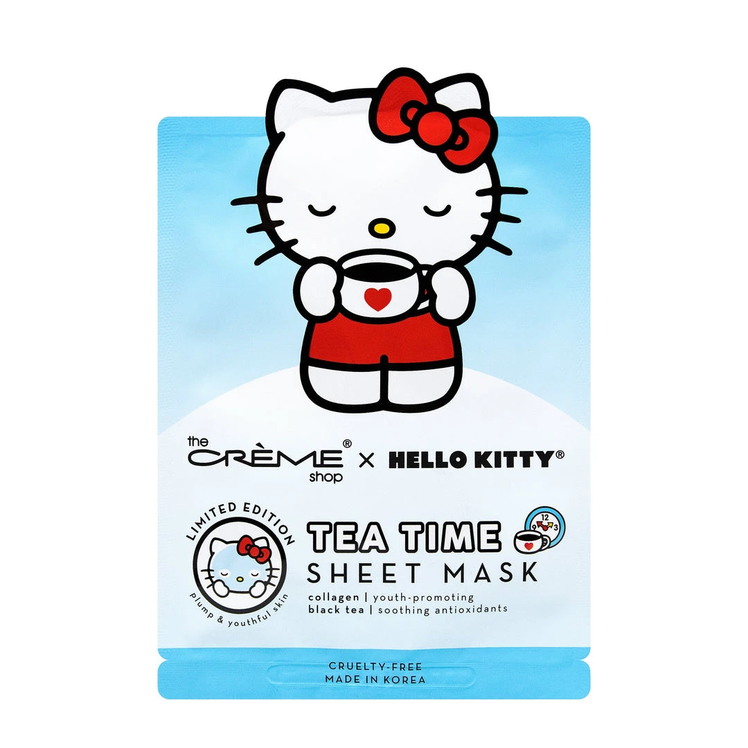 The Crème Shop X Sanrio Hello Kitty Tea Time Sheet Mask 1 The Crème Shop X Sanrio Hello Kitty Tea Time Sheet Mask