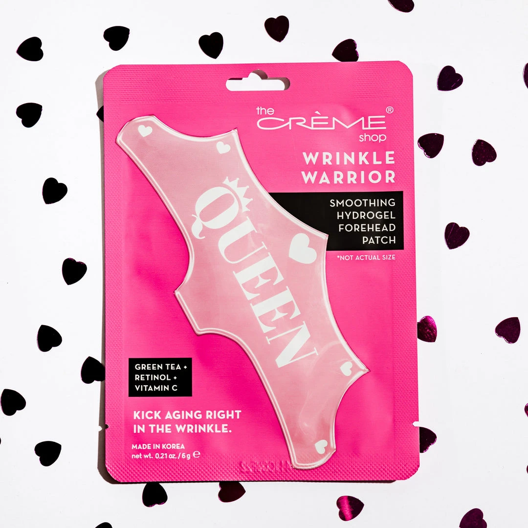 The Crème Shop Wrinkle Warrior - Smoothing Hydrogel Forehead Patch - Kick Aging Right In The Wrinkle 1 The Crème Shop Wrinkle Warrior - Smoothing Hydrogel Forehead Patch - Kick Aging Right In The Wrinkle