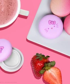 The Crème Shop X Sanrio The Crème Shop X Hello Kitty Macaron Lip Balm - Strawberry Rose Latte