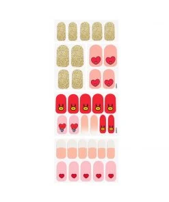 The Crème Shop X BT21 The Crème Shop | BT21: TATA Galactic Love Gel Nail Strips (Set Of 35) New Arrivals