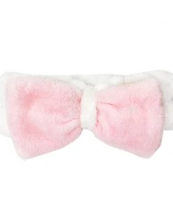 The Crème Shop Body & Spa Pink & White Spa Teddy Headyband™ | Cruelty-Free & Vegan
