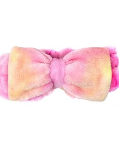 The Crème Shop New Arrivals Tie Dye Yellow Teddy Headyband™ | Cruelty-Free & Vegan