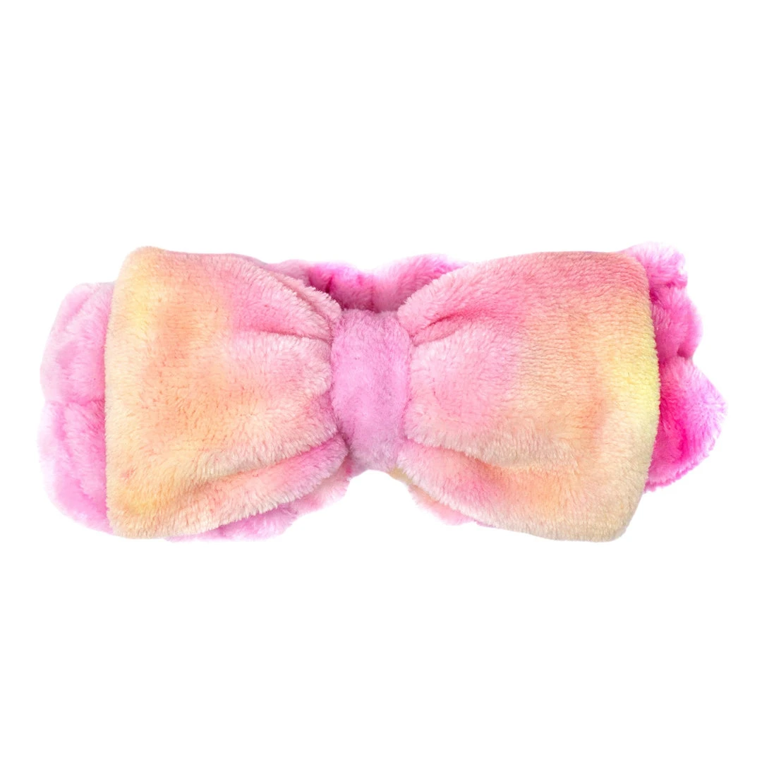 The Crème Shop New Arrivals Tie Dye Yellow Teddy Headyband™ | Cruelty-Free & Vegan 1 The Crème Shop New Arrivals Tie Dye Yellow Teddy Headyband™ | Cruelty-Free & Vegan