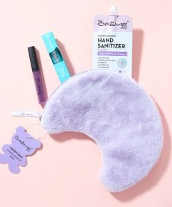 The Crème Shop Teddy Bag Plush Makeup Pouch - Over The Moon