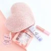 The Crème Shop Teddy Bag Plush Makeup Pouch - Faux Love New Arrivals