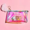 The Crème Shop X LINE FRIENDS LINE FRIENDS Makeup Pouch With Plush Heart Keychain