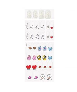 The Crème Shop X BT21 The Crème Shop | BT21: UNIVERSTAR Gel Nail Strips (Set Of 35)