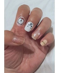The Crème Shop X BT21 New Arrivals The Crème Shop | BT21: RJ Blush Gel Nail Strips (Set Of 35)