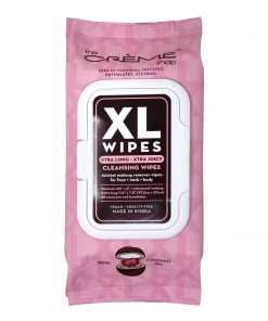 The Crème Shop XL Makeup Removing Cleansing Wipes - Rose & Coconut