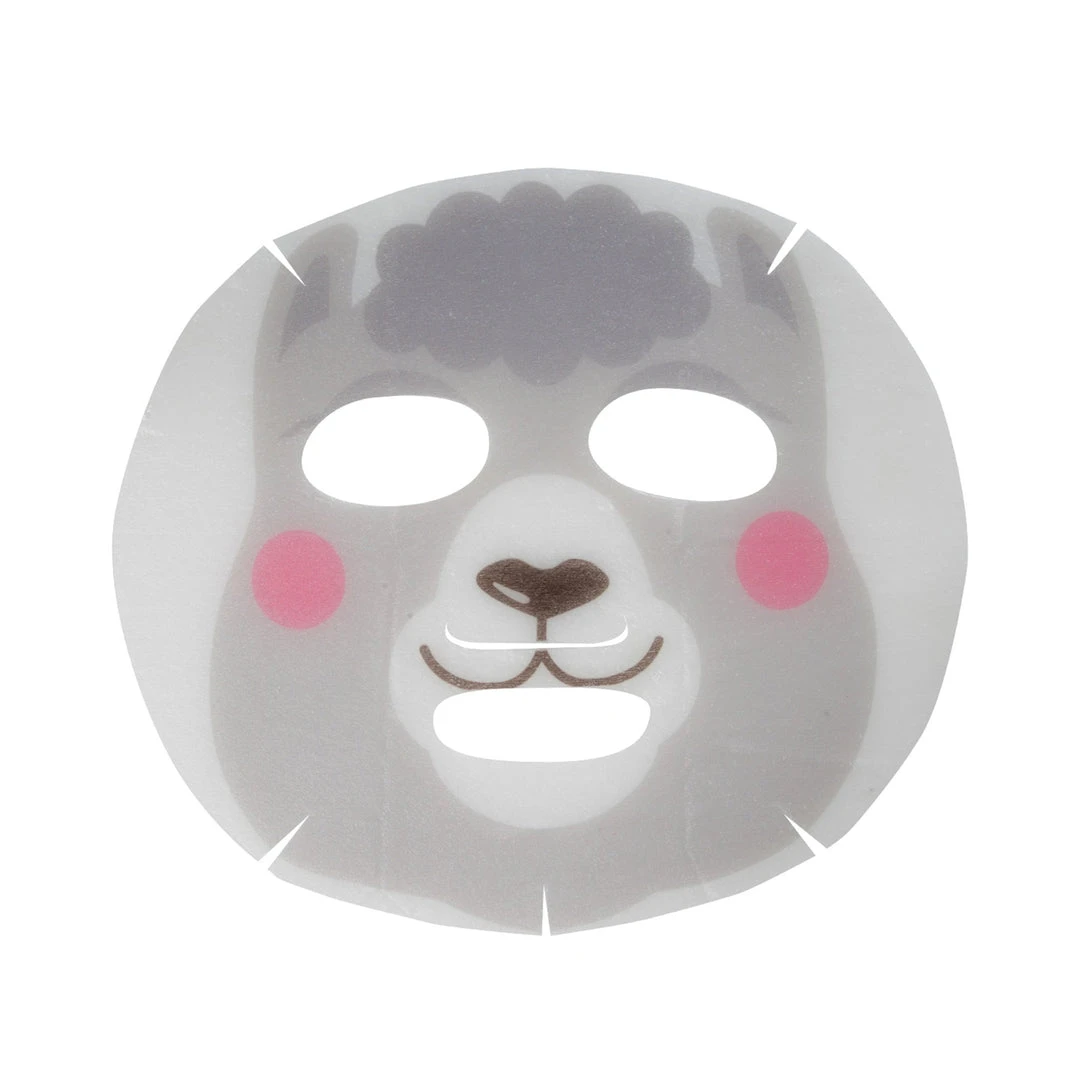 The Crème Shop Brighten Up, Skin! Animated Llama Face Mask Skincare 3 The Crème Shop Brighten Up, Skin! Animated Llama Face Mask Skincare