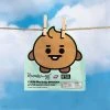 The Crème Shop X BT21 BABY New Arrivals CLEAR Like Baby SHOOKY Printed Essence Sheet Mask (Retinol, Marine Algae, Grape Seed Oil)