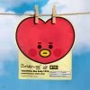 The Crème Shop X BT21 BABY YOUTHFUL Like Baby TATA Printed Essence Sheet Mask (Allantoin, Milk Thistle, Strawberry Extract)