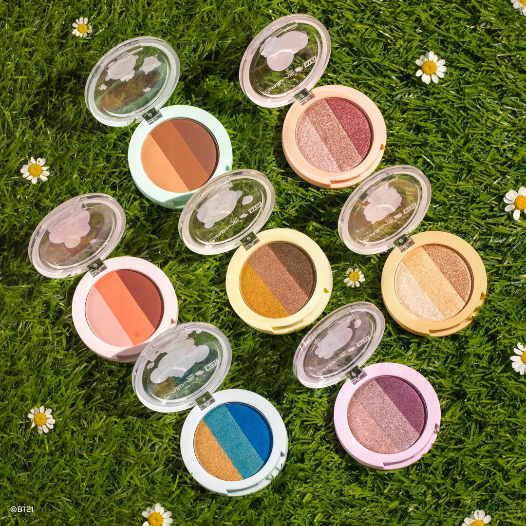 The Crème Shop X BT21 BABY The Crème Shop | BT21 BABY: Eyeshadow Trio Complete Collection 2 The Crème Shop X BT21 BABY The Crème Shop | BT21 BABY: Eyeshadow Trio Complete Collection