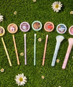 The Crème Shop X BT21 BABY BT21 Baby Velvety Eyeshadow + Makeup Brush Complete Collection