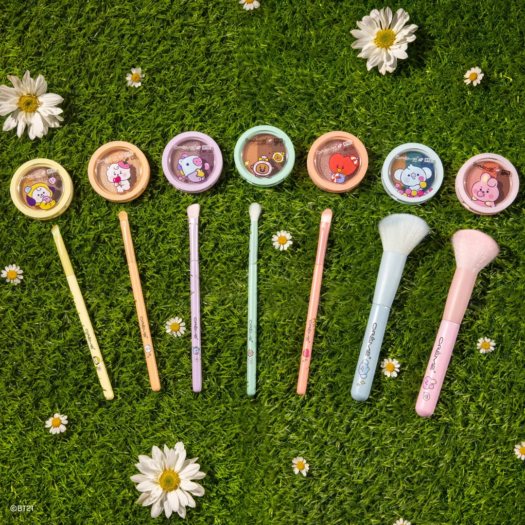 The Crème Shop X BT21 BABY BT21 Baby Velvety Eyeshadow + Makeup Brush Complete Collection 2 The Crème Shop X BT21 BABY BT21 Baby Velvety Eyeshadow + Makeup Brush Complete Collection