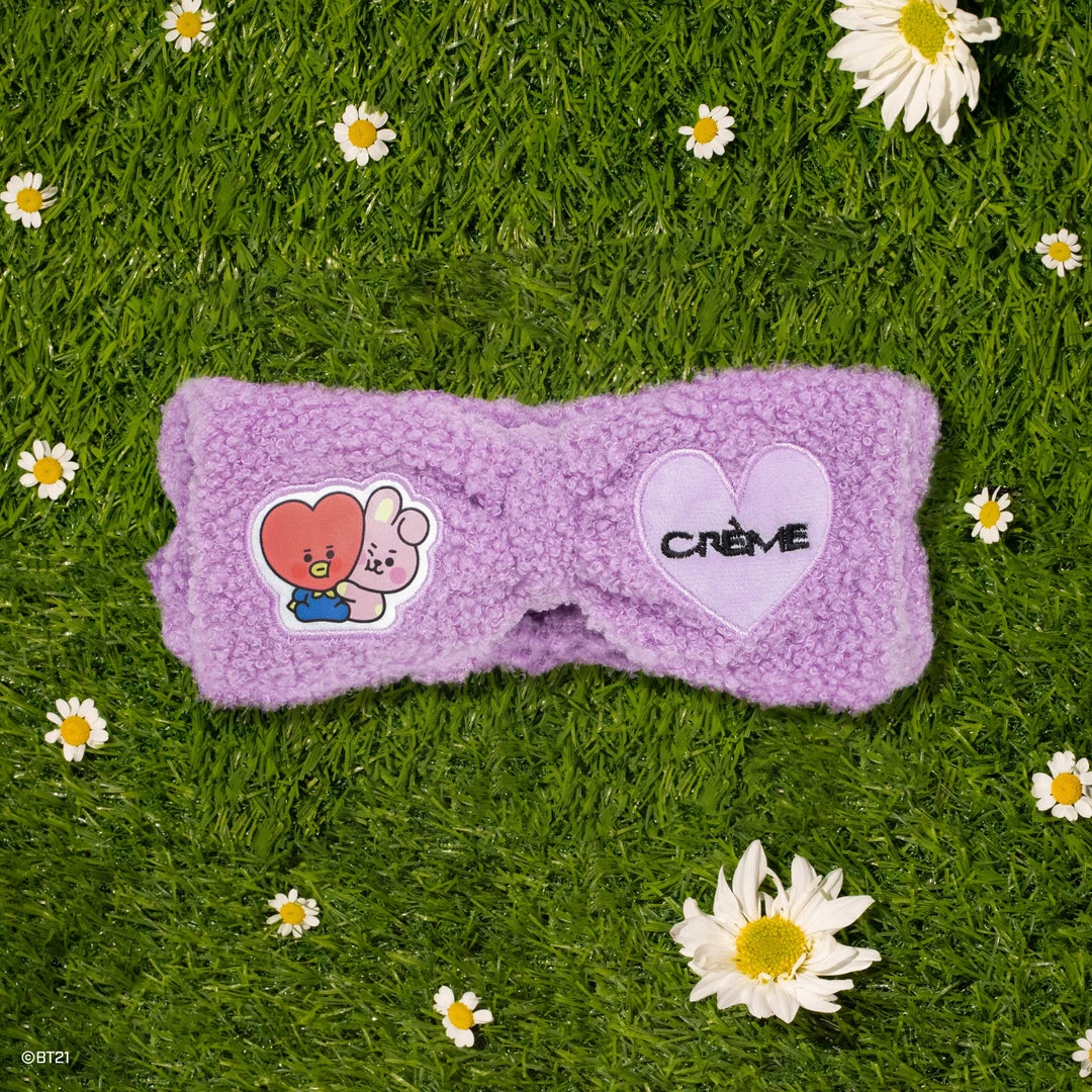 The Crème Shop X BT21 BABY New Arrivals BT21 BABY Plush Spa Teddy Headyband™ - Starstruck Purple 1 The Crème Shop X BT21 BABY New Arrivals BT21 BABY Plush Spa Teddy Headyband™ - Starstruck Purple