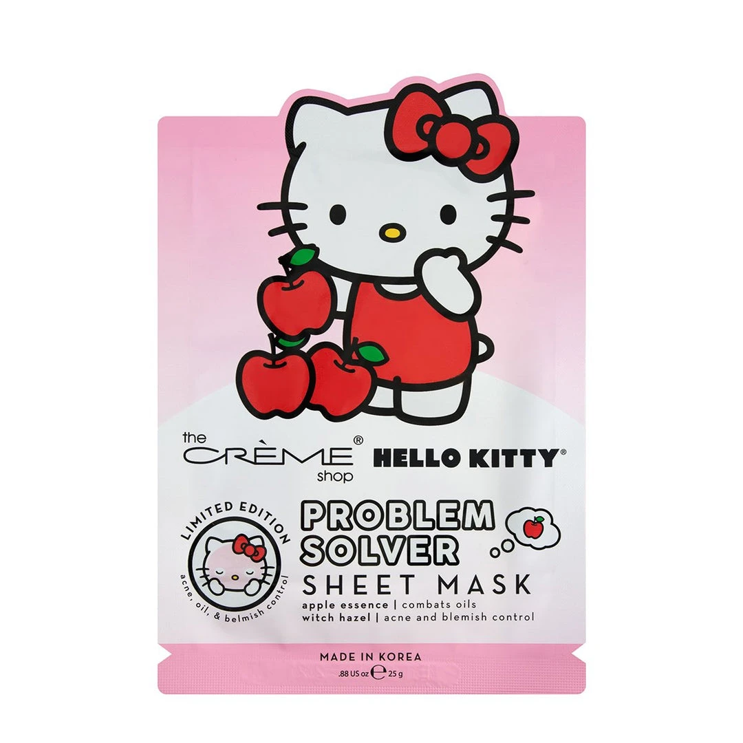 The Crème Shop X Sanrio Hello Kitty Problem Solver Sheet Mask 2 The Crème Shop X Sanrio Hello Kitty Problem Solver Sheet Mask
