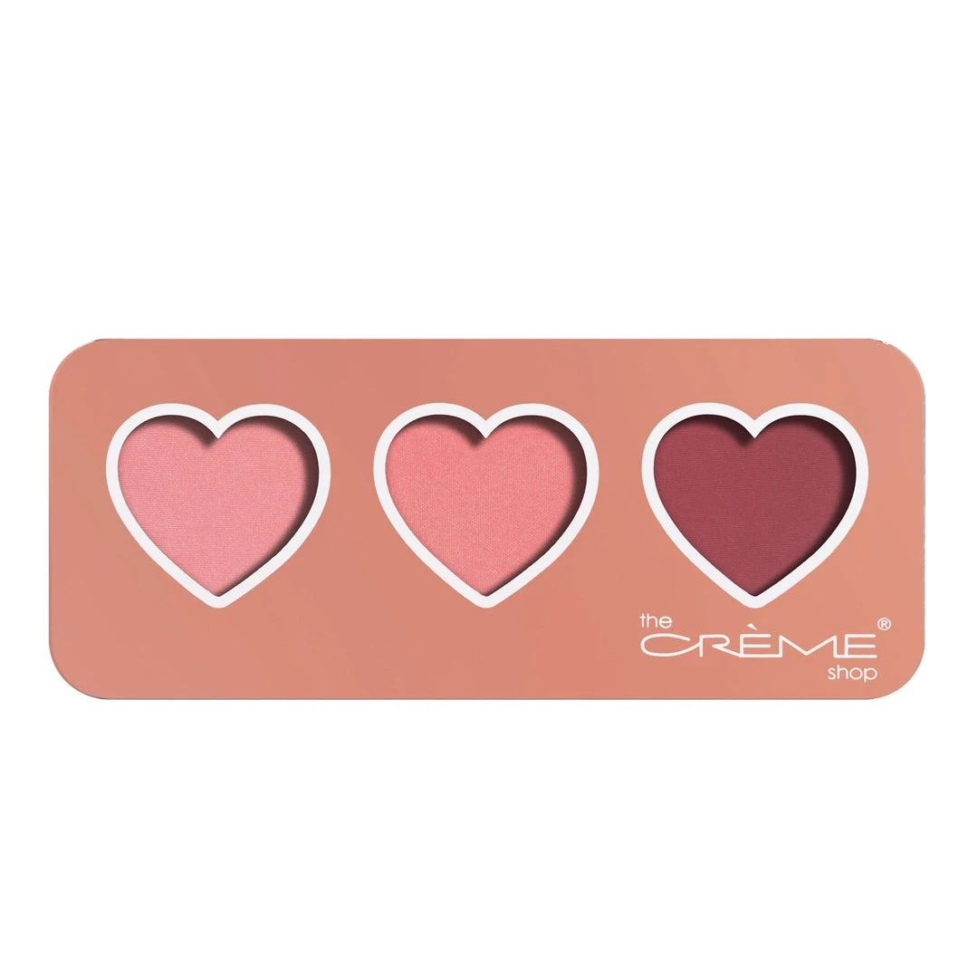 The Crème Shop Makeup "Cheekmate" Powder Blush Trio Palette 3 The Crème Shop Makeup "Cheekmate" Powder Blush Trio Palette