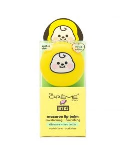 The Crème Shop X BT21 BABY CHIMMY Macaron Lip Balm - Banana Milk (Clear)