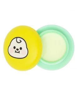 The Crème Shop X BT21 BABY CHIMMY Macaron Lip Balm - Banana Milk (Clear)