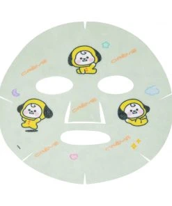 The Crème Shop X BT21 BABY New Arrivals BRIGHT Like Baby CHIMMY Printed Essence Sheet Mask (Niacinamide, Kojic Acid, Grapefruit)