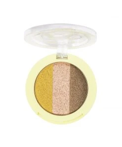 The Crème Shop X BT21 BABY CHIMMY Ultra-Pigmented Eyeshadow Trio - Banana Taffy New Arrivals