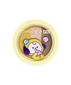 The Crème Shop X BT21 BABY CHIMMY Ultra-Pigmented Eyeshadow Trio - Banana Taffy New Arrivals