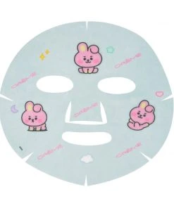 The Crème Shop X BT21 BABY New Arrivals FLAWLESS Like Baby COOKY Printed Essence Sheet Mask (Squalane, Xylitol, Peach Ceramides)