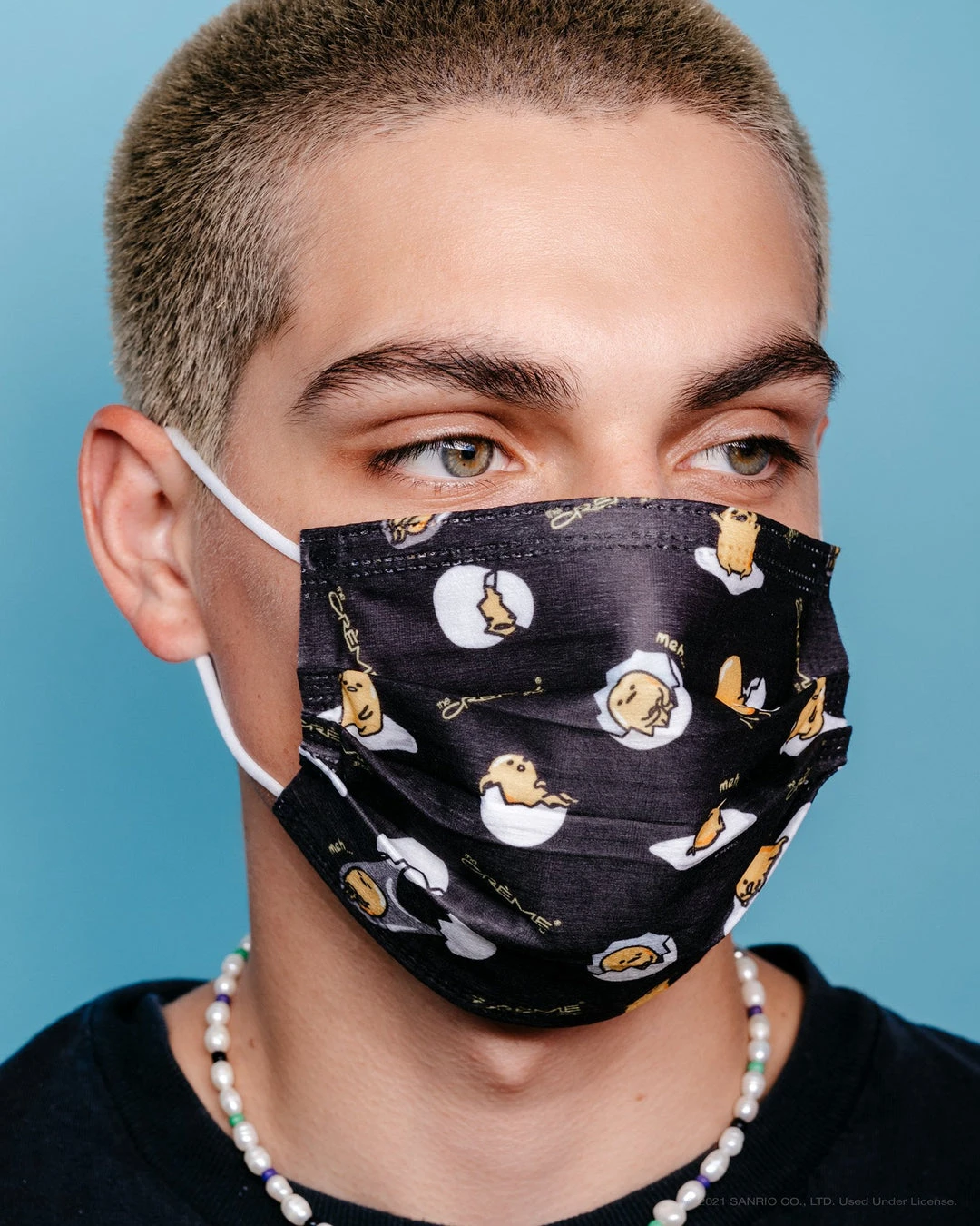 The Crème Shop X Sanrio New Arrivals 3-Ply Protective Face Mask - Gudetama (Disposable) 3 The Crème Shop X Sanrio New Arrivals 3-Ply Protective Face Mask - Gudetama (Disposable)