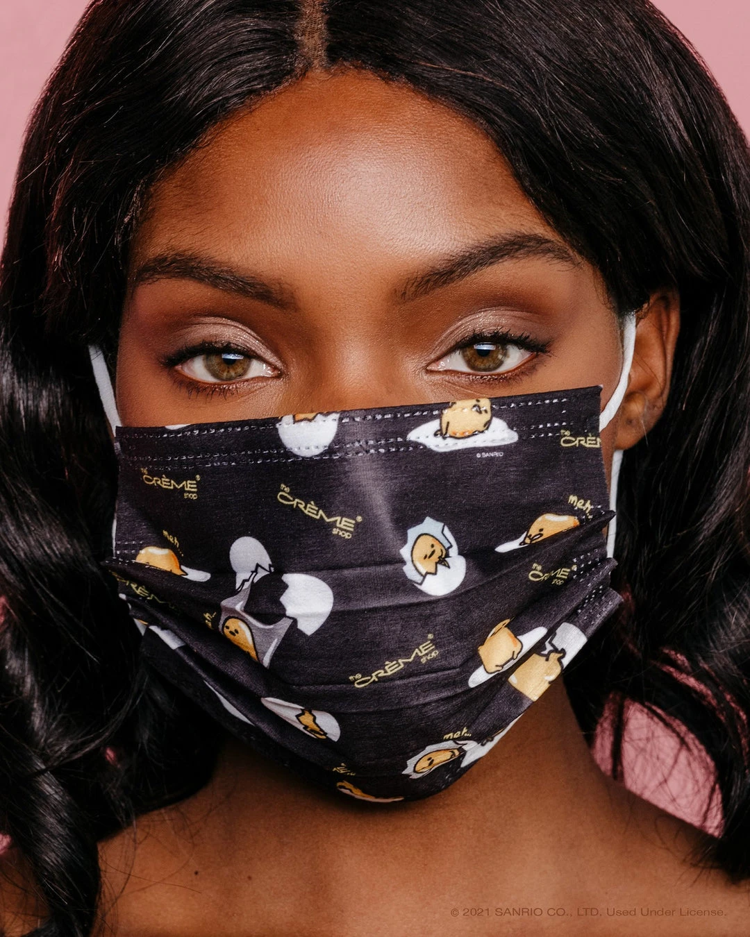 The Crème Shop X Sanrio New Arrivals 3-Ply Protective Face Mask - Gudetama (Disposable) 2 The Crème Shop X Sanrio New Arrivals 3-Ply Protective Face Mask - Gudetama (Disposable)