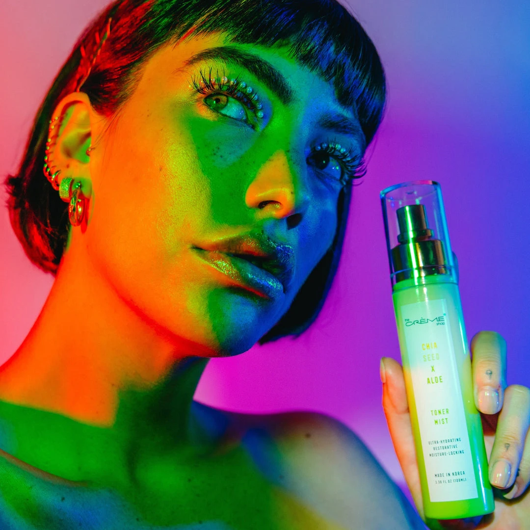 The Crème Shop Toner Mist - Chia Seed X Aloe Toners 2 The Crème Shop Toner Mist - Chia Seed X Aloe Toners